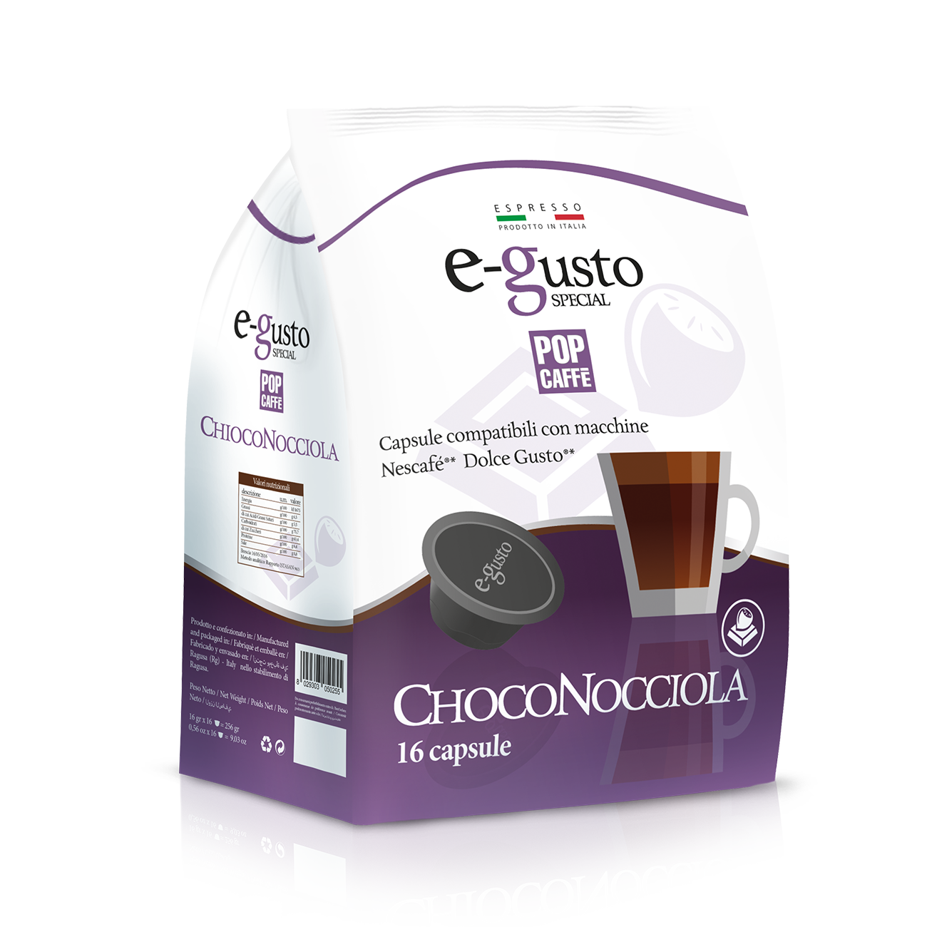 E-gusto capsule dolce gusto
