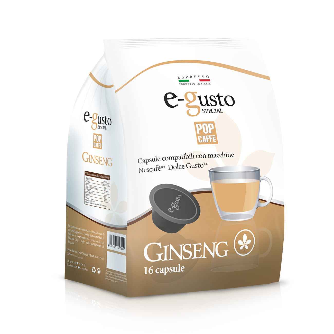 E-gusto capsule dolce gusto